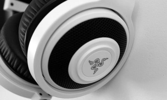 Clean White Headphones