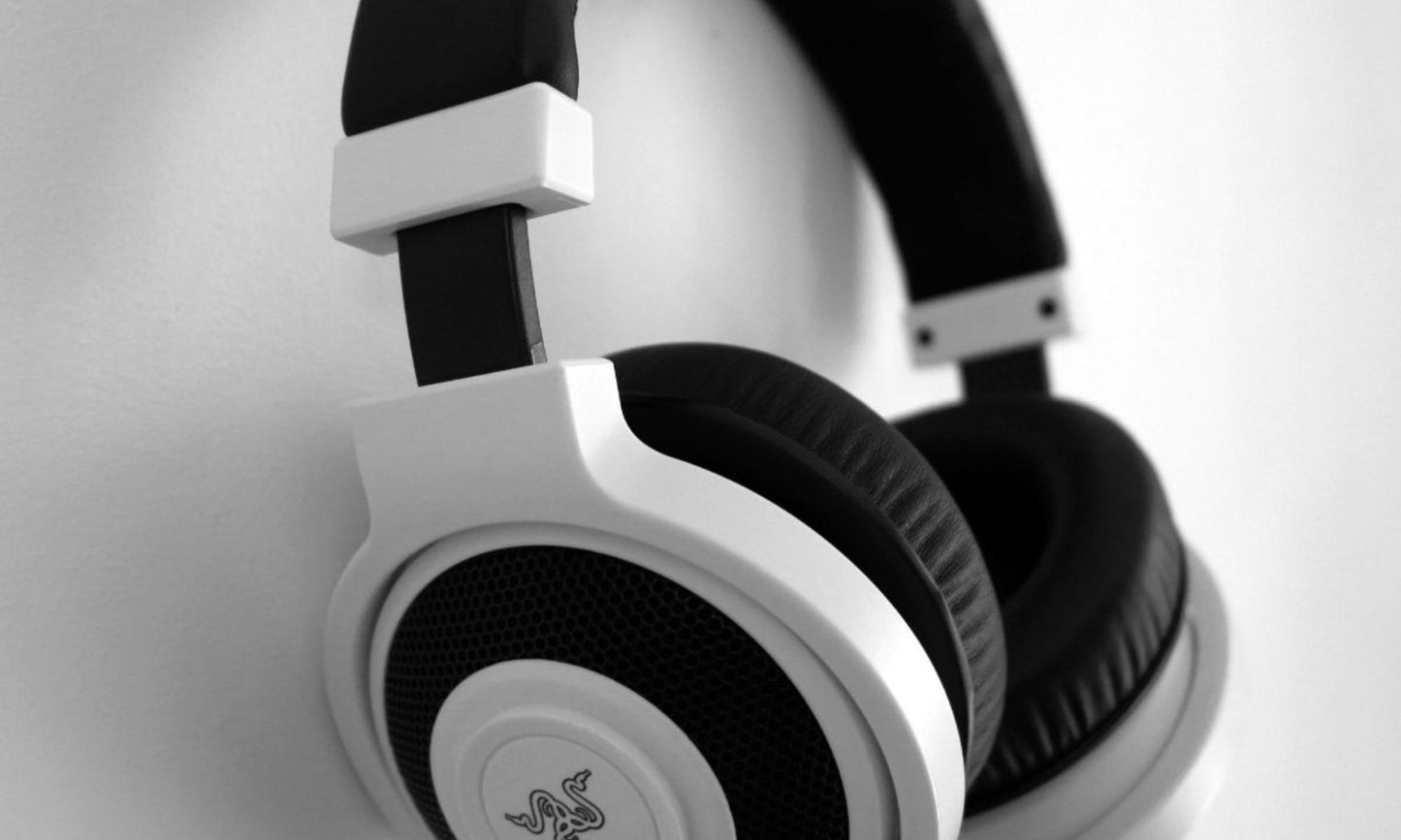 False White Headphones