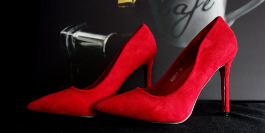 Red high heels